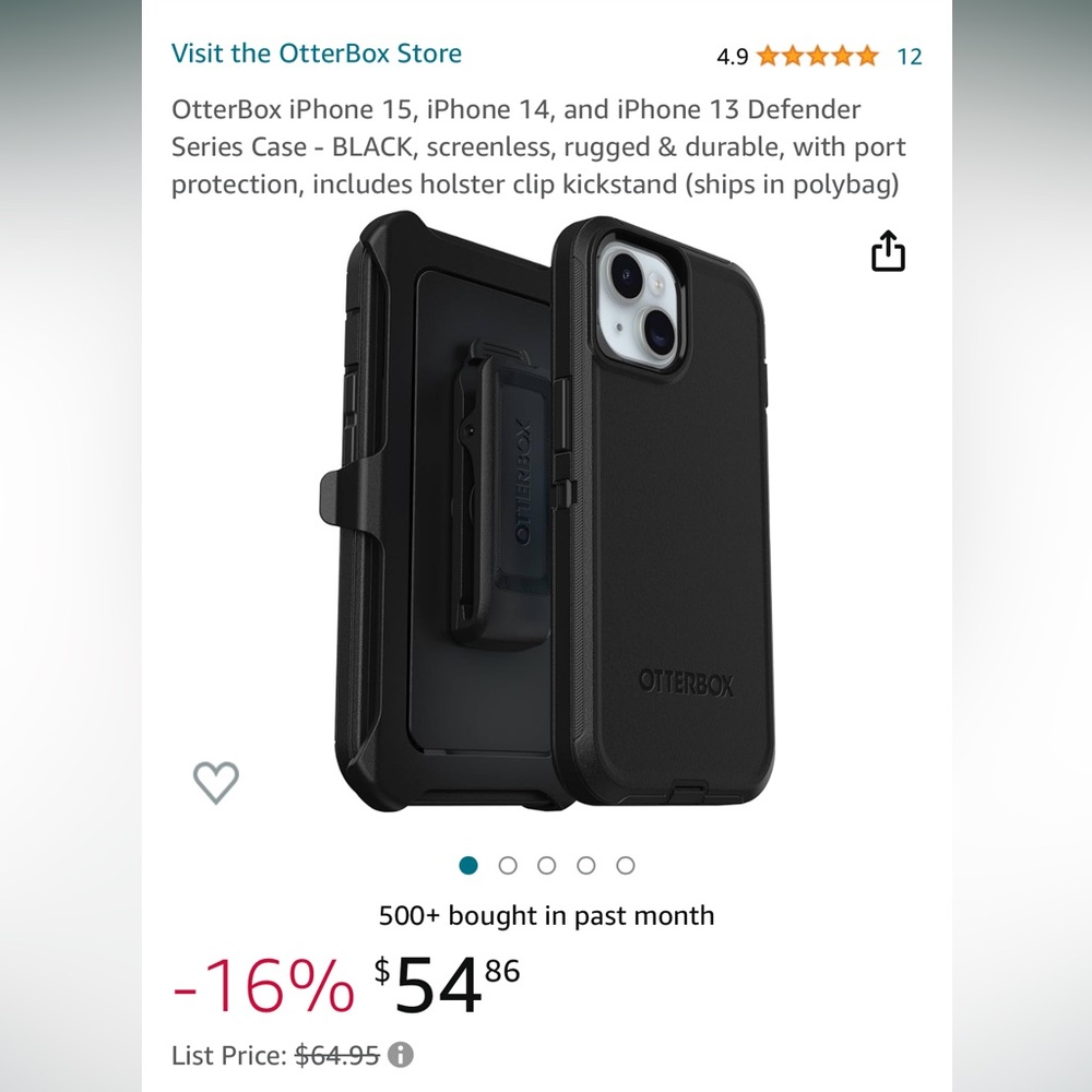 Otterbox Defender Series Case.